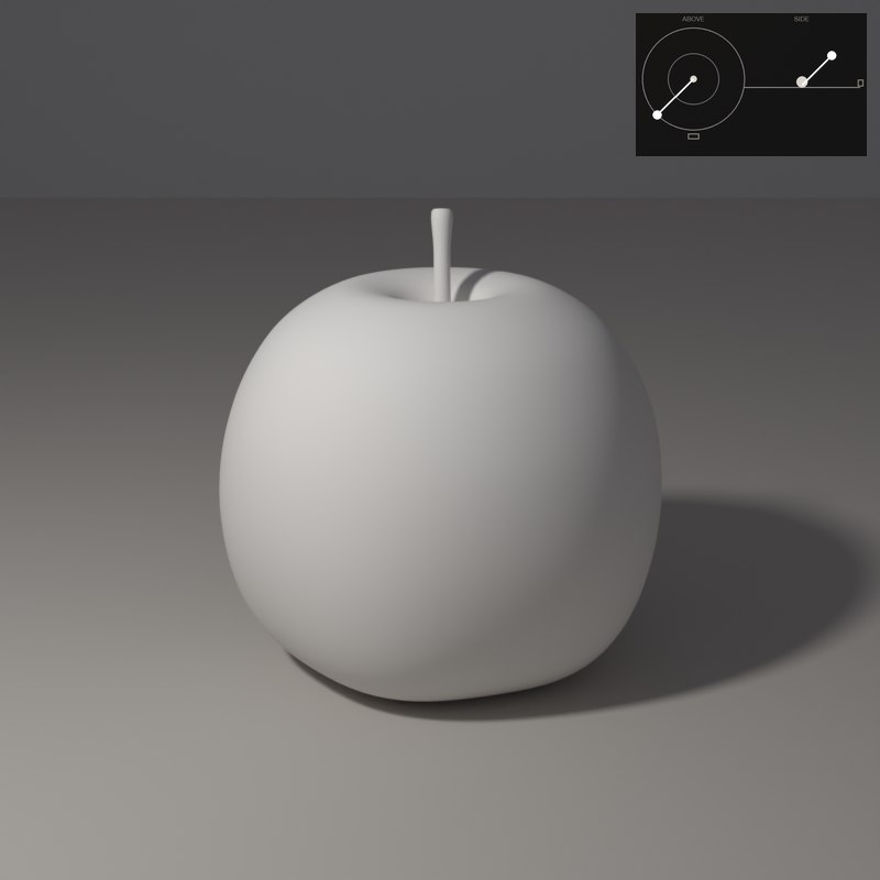 Three-quarter light (around 45 degrees, a little above) is the default of painters: it shows both the form and the surface.