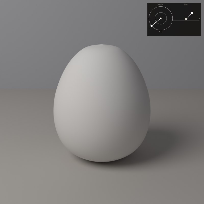 With soft light the shadow edge dissolves, most obviously far from the object.